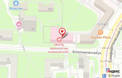Наркологическая клиника «НКонсульт» на карте