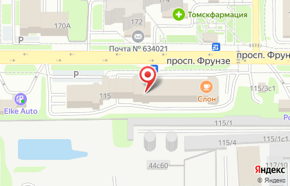 Строительная компания Система на проспекте Фрунзе на карте