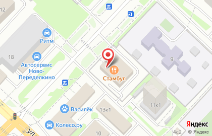 Ресторан Стамбул в Москве на карте