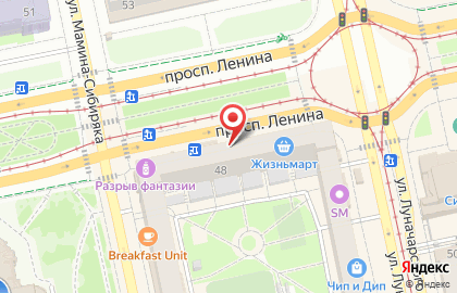 Маннергейм на карте