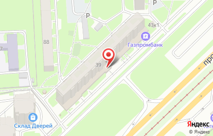 Служба доставки суши и пиццы Chipolla pizza на проспекте Победы на карте