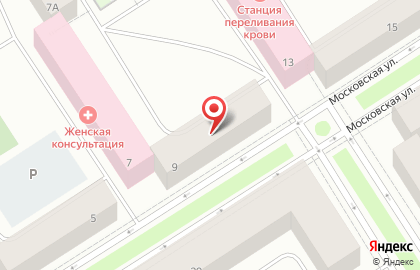 Мебельная компания Интерьер в Центральном районе на карте