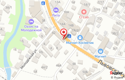 Магазин Кроха в Лазаревском районе на карте