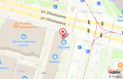 Терминал МТС банк на Стародеревенской улице на карте