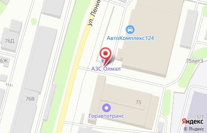 Магазин автозапчастей в Красноярске на карте
