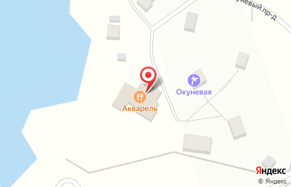 База отдыха Окунёвая на карте