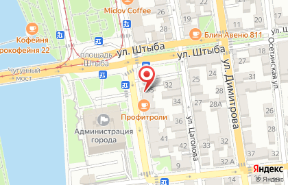 Табачная лавка на улице Гаппо Баева на карте