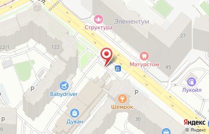 Студия красоты Status на Бакалинской улице на карте