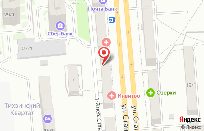 Парикмахерская Стайлинг на улице Станиславского на карте