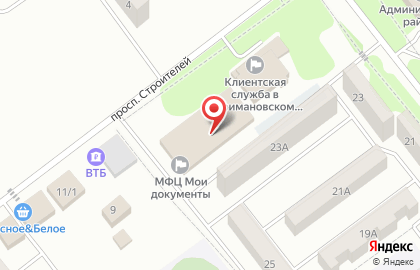 Центр межевания, градостроительства и кадастра на проспекте Строителей на карте