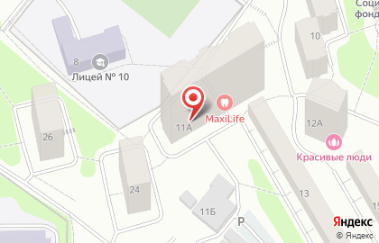 Мини-маркет Маркет 11 на улице Маршала Жукова на карте