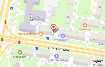 Центр информационных технологий Автоматизация бизнеса в Нижнем Новгороде на карте