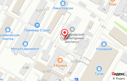 Мастерская жестяных работ в Советском районе на карте