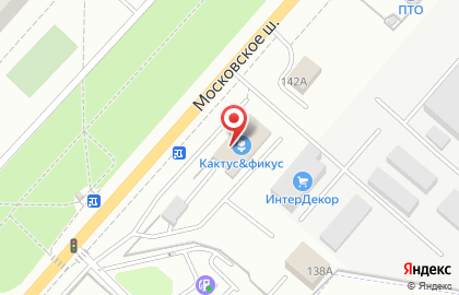 Citroen на Московском шоссе на карте