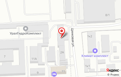 Коммерческая фирма Градус в Курчатовском районе на карте
