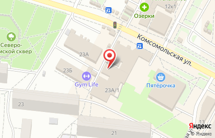 Зоомагазин Котмарт в Новосибирске на карте