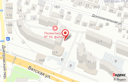 зоомагазин zoo161.ru на Вятской улице на карте