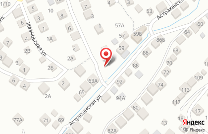 Центр психологической помощи Паруса на Астраханской улице на карте