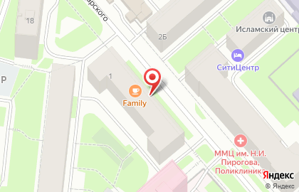 Мурманский комплексный центр социального обслуживания населения в Мурманске на карте