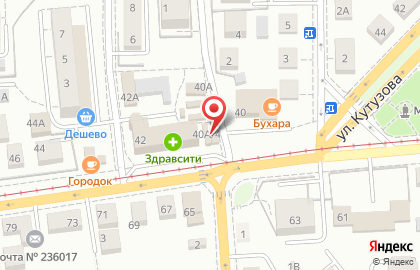 Кондитерский дом Панда и Старый Гданьск на проспекте Победы на карте