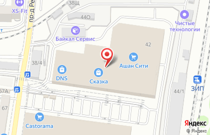 Торговый центр Сказка в Западном районе на карте