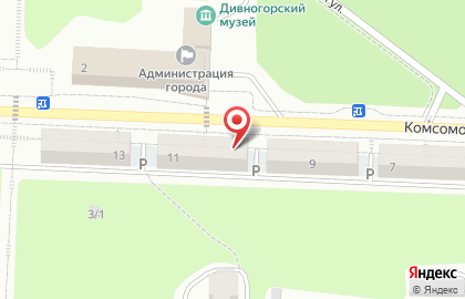 Капитошка на Комсомольской на карте