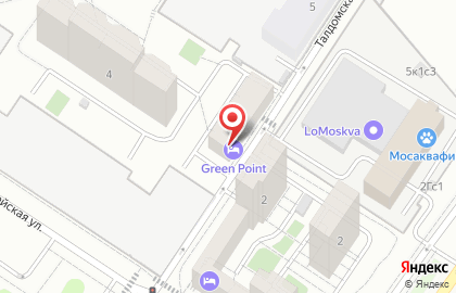 Хостел Green point на Талдомской улице на карте