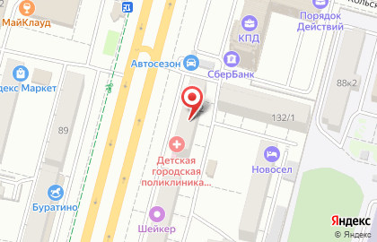 Компания Алки-Урал на проспекте Октября на карте