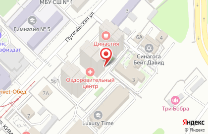 Салон красоты Nuage в Ворошиловском районе на карте