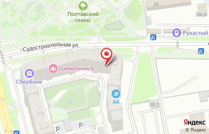 Компания по изготовлению корпусной мебели Ива на карте