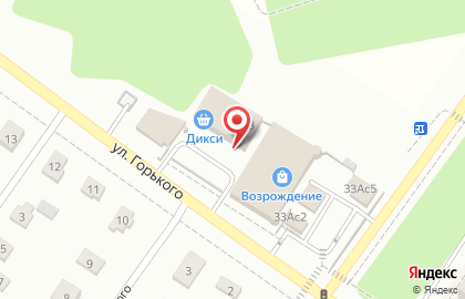 Магазин автотоваров Автокэмп на улице Горького на карте