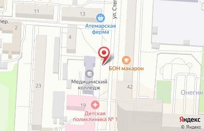 Эконика на Степана Разина на карте