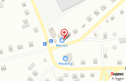 Супермаркет Магнит в Новосибирске на карте