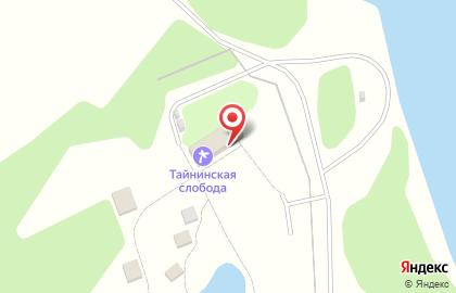 База отдыха Тайнинская слобода на карте