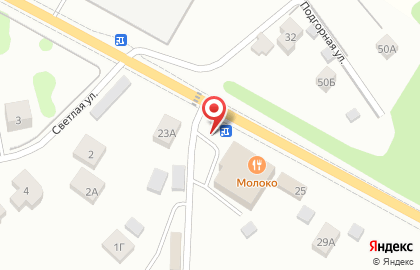 Ресторан Молоко на карте