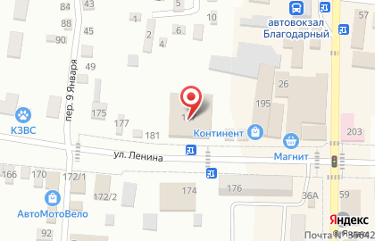 Аптека Апрель в Ставрополе на карте