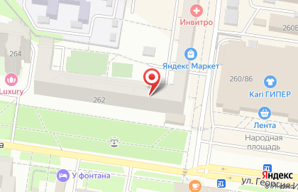 Лаборатория ИНВИТРО в Ленинском районе на карте