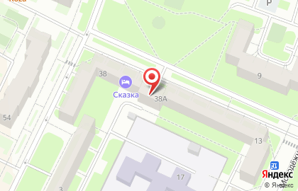 Супермаркет Лапландия на карте