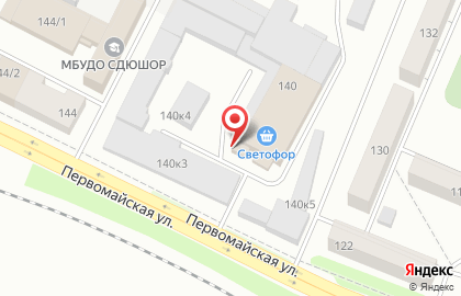 Магазин Светофор в Новосибирске на карте