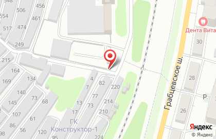 Автостоянка Лотекс на карте