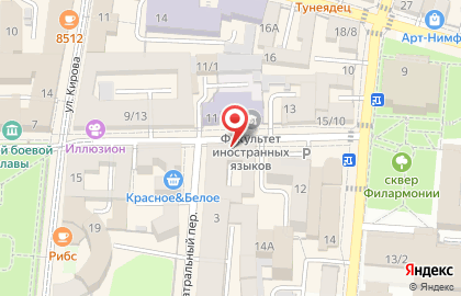 Продовольственный магазин Коржик на карте