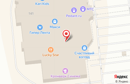 Магазин бижутерии и аксессуаров Eff на Октябрьском проспекте на карте