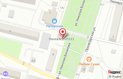 Почта Банк в Москве на карте