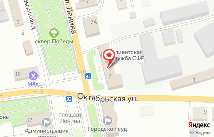 EKG на улице Ленина на карте