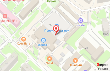 Фотокопицентр на площади Маршала Жукова на карте
