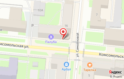 Кулинария Тесту место на улице Самойловой на карте