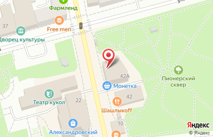 Кафе Старый Тбилиси на Красноармейской улице на карте