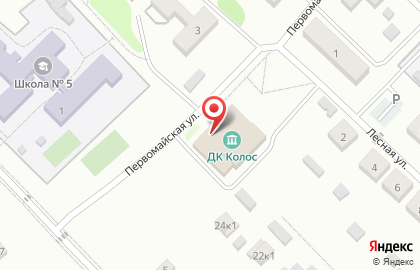 Дворец культуры Колос на карте