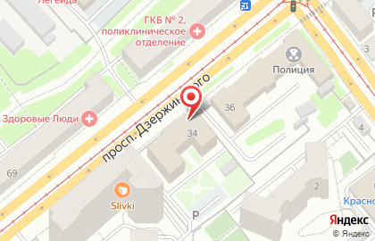 ОАО Банкомат, Новосибирский Муниципальный банк на проспекте Дзержинского на карте