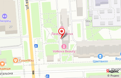 Салон красоты Volkova на Тверской улице на карте